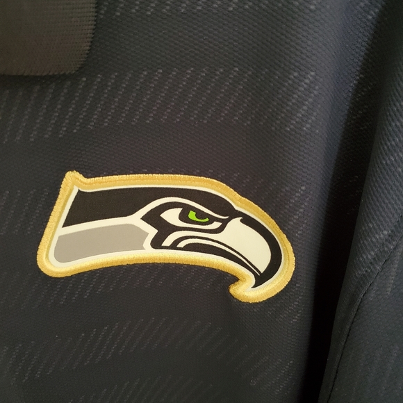 Nike Seattle Seahawks Golf Shirt - Picture 4 of 7